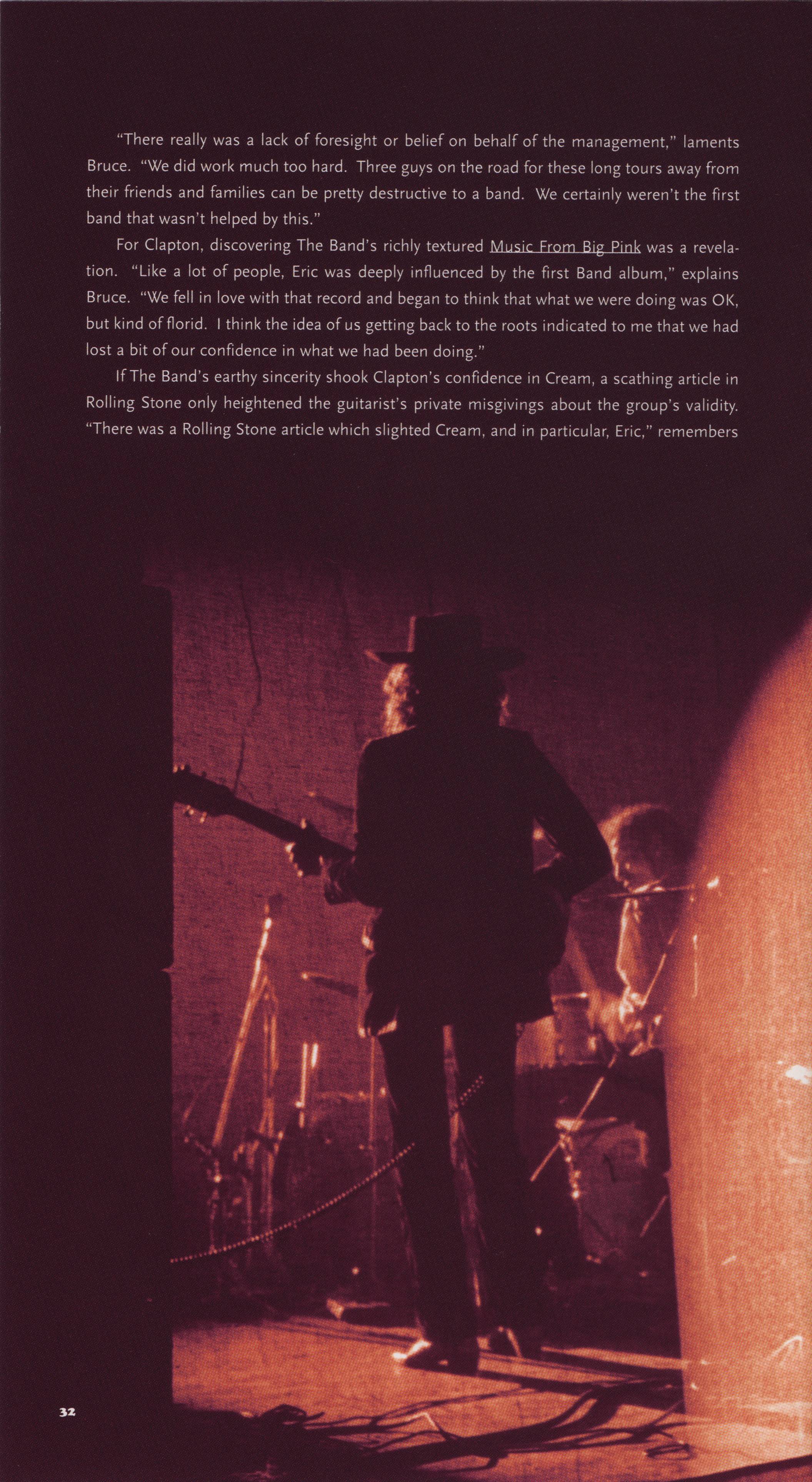 Cream Those Were the Days : Booklet 32
